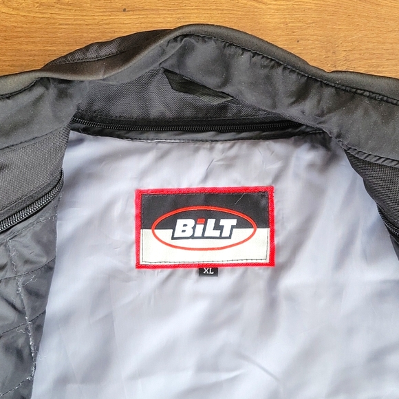 Bilt XL Black Armored Jacket - Picture 2 of 6